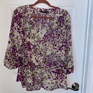 NWOT Floral Top